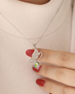 گردنبند پروانه سیلور - Image 2