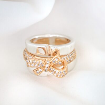 انگشتر پاپیون متحرک