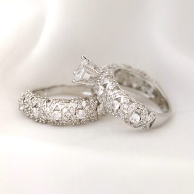 حلقه و پشت حلقه جواهری ژوپینگ