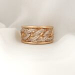 انگشتر کارتیه سه لاین ژوپینگ