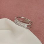 انگشتر فول نگین سیلور 2 ژوپینگ - Image 2