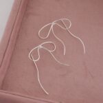 گوشواره پاپیون سیلور