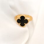 انگشتر ونکلیف مشکی