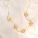 گردنبند پنج گل ونکلیف