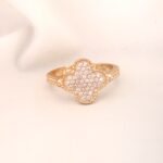 انگشتر طلاروس نگیندار 3