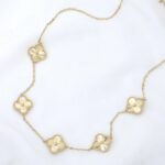 گردنبند ونکلیف پنج گل