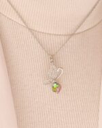 گردنبند پروانه سیلور - Image 3