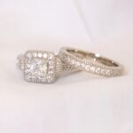 حلقه پشت حلقه سیلور فول نگین