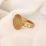 انگشتر استیل الیزابت - Image 2