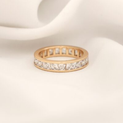 حلقه فول نگین