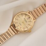 ساعت صفحه گرد royal طلایی - Image 3