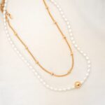 گردنبند دولاین مروارید - Image 2