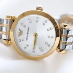 ساعت آرمانی صفحه سفید - Image 4