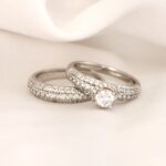 حلقه فول نگین سیلور آیما